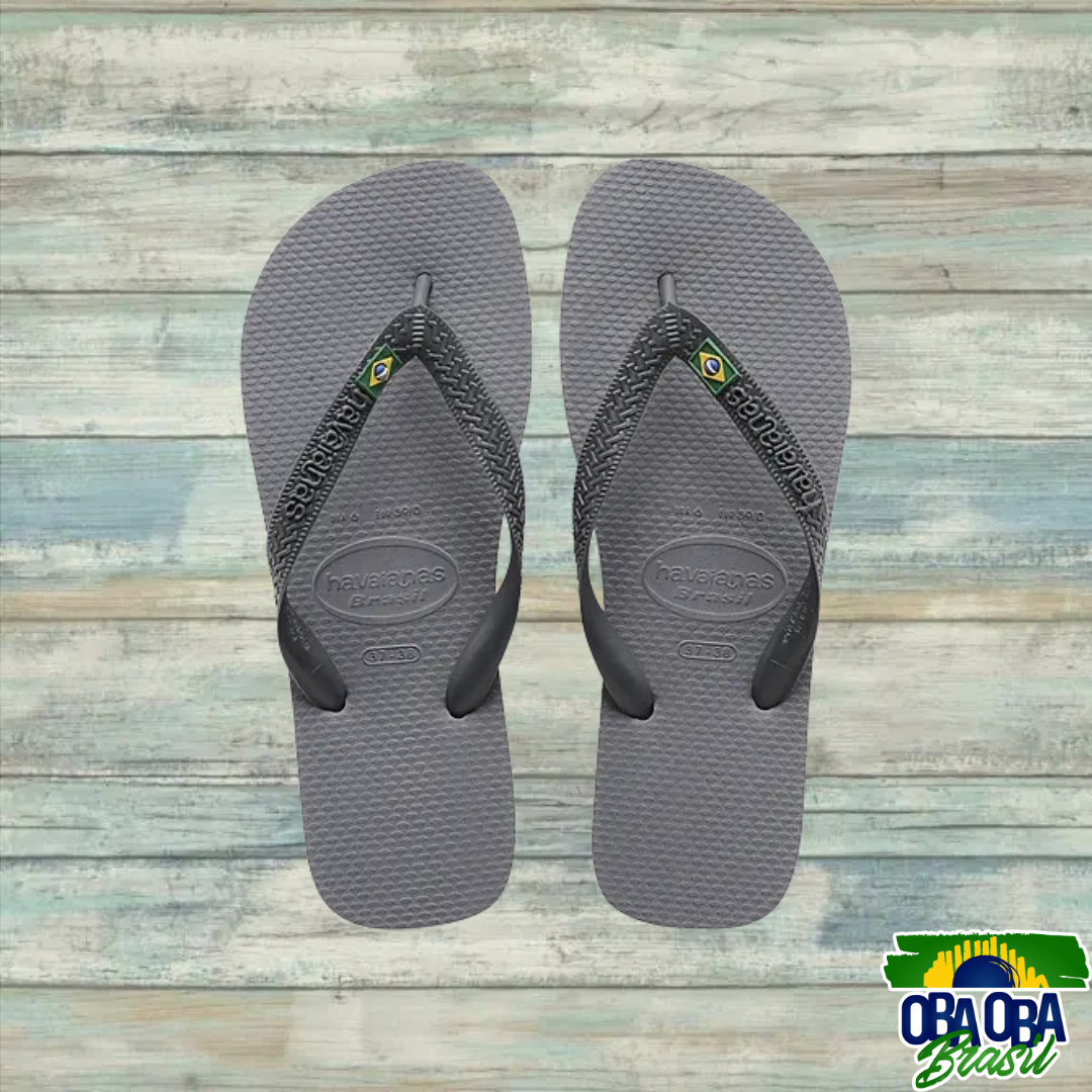 Havaianas Flip Flops/Chinelos (37/38) OBA OBA Brasil